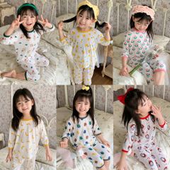 [Size 150] Bộ Đồ Lửng Thông Hơi Hoạ Tiết Dễ Thương Cho Bé Trai Bé Gái Hè 2023
