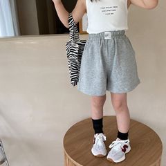 Quần Short Thể Thao Hàn Quốc Mềm Mịn Cho Bé Trai Bé Gái - Thoải Mái Vận Động Mùa Hè, Size 90-150