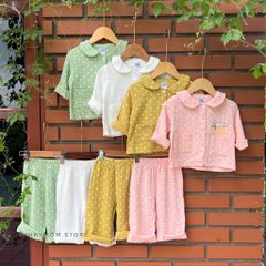 [Xả hàng] Pijama Bộ Quần Áo Dài Tay Thu Đông Cho Bé trai bé gái, bộ đồ ngủ cho bé