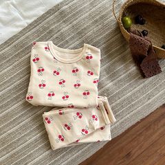 Bộ Quần Áo Ngủ Dài Tay Thu Đông Ambbkids - Chất Liệu Thun Mềm Mịn, Dễ Thương Cho Bé Trai, Bé Gái Kích Thước 80-150