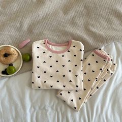 Bộ Quần Áo Ngủ Dài Tay Thu Đông Ambbkids - Chất Liệu Thun Mềm Mịn, Dễ Thương Cho Bé Trai, Bé Gái Kích Thước 80-150