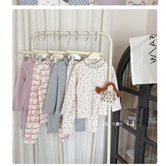 Bộ Quần Áo Dài Tay Cô Gái LINANXI - Cotton Nguyên Chất Mềm Mại, Họa Tiết Dễ Thương, Từ 2-6 Tuổi, Thời Trang Thu Đông 2025