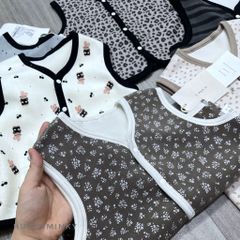 Áo Gile Nhung Lông Cừu Linanxi - Gile Đa Năng Giữ Ấm, Kiểu Dáng Hàn Quốc Cho Bé Trai, Bé Gái, Size 90-130