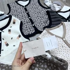 Áo Gile Nhung Lông Cừu Linanxi - Gile Đa Năng Giữ Ấm, Kiểu Dáng Hàn Quốc Cho Bé Trai, Bé Gái, Size 90-130