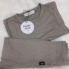Bộ Đồ Dài Tay Thun Lạnh Cạp Cao MinkyMom Chống Muỗi Cho Bé - Quần Áo Thời Trang Trẻ Em An Toàn, Thoáng Mát Từ Quảng Châu