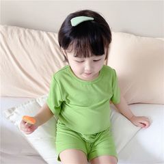 Bộ Cộc Tay Ba Lỗ Thun Gân Happy Baby - Trang Phục Hè Dễ Thương Cho Bé Trai, Bé Gái, Chất Cotton Thoáng Mát, Không Bai, Không Phai
