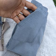 Bộ Đồ Thun Gân Bé Trai/Gái Peekaboo - Chất Liệu Cotton Mềm Mại, Phong Cách Hàn Quốc Dễ Thương, Thoáng Mát Cho Mùa Thu Đông