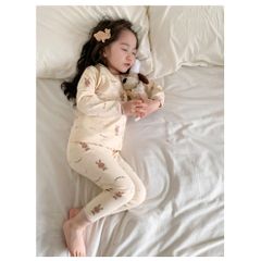 Bộ Quần Áo Dài Tay Thu Đông Cho Bé Gái - Họa Tiết Xinh Xắn, Chất Cotton Mềm Mại, Dễ Thương (Size 90-150)
