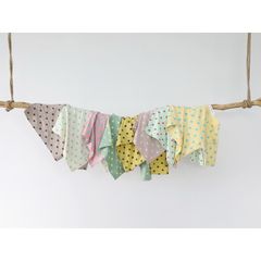 Bộ Cộc Tay Chấm Bi Thun Lạnh Minky Mom Cho Bé - Chất Liệu Cotton Mềm Mại, An Toàn và Thoáng Mát, Size Đa Dạng Từ 6-26kg