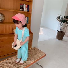 Bộ Quần Áo Thun Lạnh Tay Cộc Chống Muỗi Cho Bé Trai Gái - Thời Trang Hè 2023, Chất Cotton Mát Mẻ, Phù Hợp Với Mọi Kích Cỡ