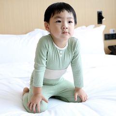 Đồ Bộ Dài Tay Thun Tăm Cao Cấp MinkyMom - Chất Liệu Cotton Mềm Mịn, Form Chuẩn Cho Bé Từ 4-23kg, An Toàn Chất Lượng Từ Quảng Châu
