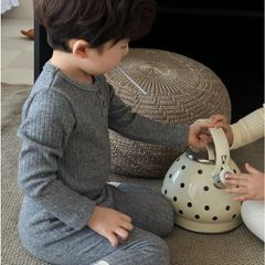 Bộ Quần Áo Dài Tay Len Tăm 320g Cao Cấp - Thời Trang Thu Đông Cho Bé Gái và Bé Trai, Phong Cách Hàn Quốc