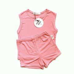 Bộ Sát Nách Thun Tăm MinkyMom Quảng Châu - Quần Áo Mùa Hè Cho Bé Trai, Bé Gái, Chất Liệu Cotton Thoáng Mát, Form Chuẩn