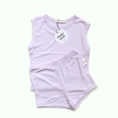 Bộ Sát Nách Thun Tăm MinkyMom Quảng Châu - Quần Áo Mùa Hè Cho Bé Trai, Bé Gái, Chất Liệu Cotton Thoáng Mát, Form Chuẩn