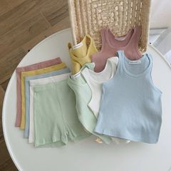 Bộ Ba Lỗ Thun Gân Minky Mom Chính Hãng - Quần Áo Thoáng Mát Cho Bé - Chất Liệu Cotton Mềm Mại, An Toàn Khi Sử Dụng