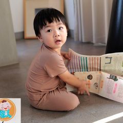 Bộ Cộc Tay Thun Gân Minky Mom Chính Hãng - Chất Liệu Cotton Mềm Mại, An Toàn Cho Bé, Thoáng Mát, Nhiều Kích Cỡ
