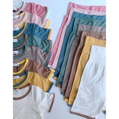 [Full Màu] BỘ CỘC VIỀN THUN LẠNH CẠP CAO MINKYMOM QUẢNG CHÂU