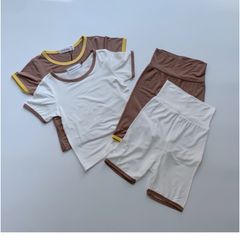 [Full Màu] BỘ CỘC VIỀN THUN LẠNH CẠP CAO MINKYMOM QUẢNG CHÂU