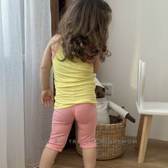 peekaboo2023 Bộ Ba Lỗ Tăm Phối Màu Cực Xinh Cho Bé Trai Bé Gái Phong Cách Hàn Quốc Mới Nhất Hè 2023
