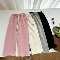 Quần Dài Ống Suông Cotton Mát Mẻ Cho Bé Gái 1-8 Tuổi - Thời Trang Trẻ Em Ambb Kids, Thoải Mái Đi Học, Đi Chơi