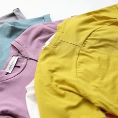 Áo Cộc Tay Cotton Dáng Thụng Phong Cách Hàn Quốc Cho Bé - Thoáng Mát, Thấm Hút Thích Hợp Ngày Hè Cho Bé Trai, Bé Gái