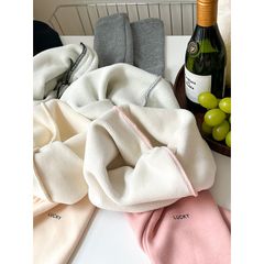 Quần Legging Lót Nỉ Dày Dặn LUCKY Cho Bé Gái - Thoải Mái, Co Dãn, Phong Cách Hàn Quốc, Mùa Thu Đông 1-8 Tuổi