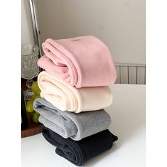 Quần Legging Lót Nỉ Dày Dặn LUCKY Cho Bé Gái - Thoải Mái, Co Dãn, Phong Cách Hàn Quốc, Mùa Thu Đông 1-8 Tuổi