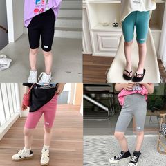Quần Thun Legging Ngắn Hàn Quốc Cho Bé Gái 2-8 Tuổi - Phong Cách Thời Trang Sành Điệu, Chất Liệu Cotton Mềm Mịn Ambbkids