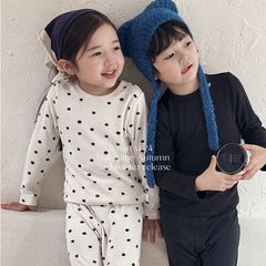 Bộ Đồ Ngủ Giữ Nhiệt Thu Đông Hàn Quốc Cho Bé Trai, Bé Gái - Mẫu Mới 2024, Thiết Kế Siêu Đẹp, Size 90-130