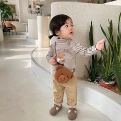 Áo Nỉ Giữ Nhiệt Cổ Cao Ambbkids Dễ Thương Cho Bé Trai Bé Gái - Mềm Mại và Ấm Áp, Đủ Kích Thước 73-120 cm