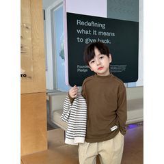 Áo Giữ Nhiệt Thu Đông Cho Bé Trai Gái AMBB Kids - Chất Liệu Mềm Mại, Năng Động, Phong Cách Hàn Quốc, Size 90-150