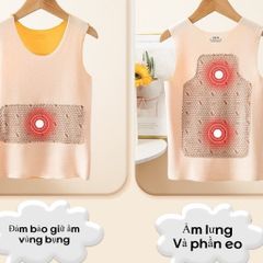 Áo Gile Giữ Nhiệt Kháng Khuẩn Không Đường May Cho Bé - Mặc Lót Ngủ Ấm Áp Lưng Ngực Bụng, Nhiều Size Và Màu Sắc
