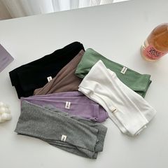 Quần Legging Dài Mỏng Mát Chống Muỗi Cho Bé Gái 1-8 Tuổi - Chất Cotton Co Giãn Thoải Mái Hàng Ambb Kids