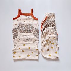 [PEEKABOO] Bộ 2 Dây Thông Hơi Phong Cách Bắc Âu Cho Bé Gái