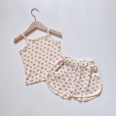 [PEEKABOO] Bộ 2 Dây Thông Hơi Phong Cách Bắc Âu Cho Bé Gái
