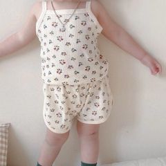 [PEEKABOO] Bộ 2 Dây Thông Hơi Phong Cách Bắc Âu Cho Bé Gái