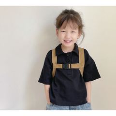 Ba Lô Vải Thêu Gấu Dễ Thương Cho Bé Mẫu Giáo - Phong Cách Hàn Quốc, Chống Tụt Quai Trước Ngực, Dành Cho Bé Trai và Bé Gái