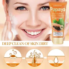 Tẩy Tế Bào Chết Da Mặt Papaya Peeling Gel 100g - Chiết Xuất Đu Đủ Dưỡng Ẩm, Làm Sạch Mịn Màng, Ngăn Ngừa Mụn Cho Da Khỏe Mạnh