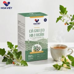 Trà Túi Lọc Cà Gai Leo Kim Ngân Hoa Việt - Hộp 30 Gói Giải Độc Gan, Thanh Nhiệt - Thảo Dược Tự Nhiên An Toàn Sức Khỏe
