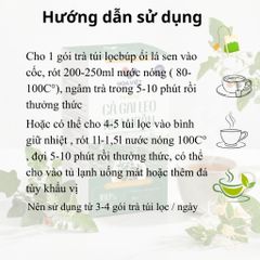 Trà Túi Lọc Cà Gai Leo Kim Ngân Hoa Việt - Hộp 30 Gói Giải Độc Gan, Thanh Nhiệt - Thảo Dược Tự Nhiên An Toàn Sức Khỏe