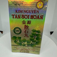 Kim Nguyên Tan Sỏi Hoàn - Thực Phẩm Chức Năng Hỗ Trợ Tan Sỏi Thận, Bàng Quang và Đường Tiết Niệu, Giảm Đau, Tăng Cường Sức Khỏe
