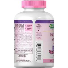 Viên Uống Nature's Bounty Hair Skin Nail - Đẹp Da, Mượt Tóc, Chắc Móng - Thực Phẩm Chức Năng Mỹ Chất Lượng Cao