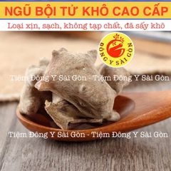Ngũ Bội Tử Khô Cao Cấp 100g - Thực Phẩm Khô Tự Nhiên, Hỗ Trợ Tiêu Hóa và Giảm Đau Bụng, Không Tạp Chất