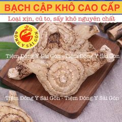 Bạch Cập Khô Cao Cấp 100gram - Thảo Dược Chữa Vết Thương, Bổ Phế, Giảm Đau Nhọt, Hỗ Trợ Chăm Sóc Làm Đẹp Da