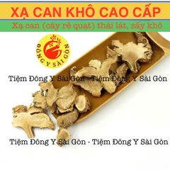 Xạ Can Cao Cấp 100g - Hỗ Trợ Thanh Nhiệt, Giải Độc, Giảm Đau Họng, Thiên Nhiên An Toàn Cho Sức Khỏe