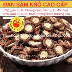 Đan Sâm Khô Cao Cấp Thái Phiên 100g - Giảm Đau Bụng Kinh, Hỗ Trợ An Thần và Khớp Xương, Sản Phẩm Tự Nhiên Bổ Sung Sức Khỏe