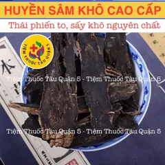 Huyền Sâm Cao Cấp 100g - Thảo Dược Nguyên Chất Hỗ Trợ Viêm Họng, Amidan, Mụn Nhọt - Thực Phẩm Khô Từ Thiên Nhiên