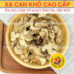 Xạ Can Cao Cấp 100g - Giải Độc, Giảm Đau Họng, Hỗ Trợ Tiêu Viêm, Cây Rẻ Quạt Thiên Nhiên, Thực Phẩm Khô Chất Lượng