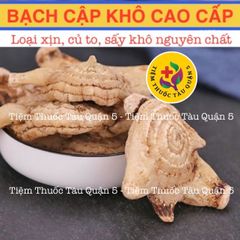 Bạch Cập Khô Cao Cấp 100g - Thảo Dược Giúp Làm Lành Vết Thương, Hỗ Trợ Bổ Phế, Tincture Cho Sức Khỏe Tốt Nhất