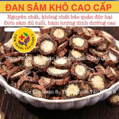 Đan Sâm Khô Cao Cấp Thái Phiên 100g - Giảm Đau Bụng Kinh, Hỗ Trợ Suy Nhược, Giảm Đau Xương Khớp - Thực Phẩm Khô Bổ Sung Sức Khỏe